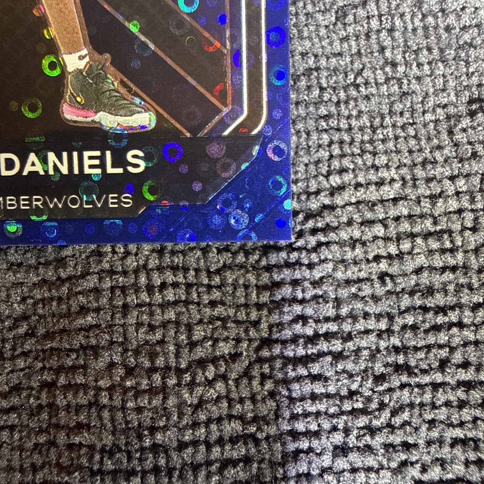 2020-21 Panini Prizm – Jaden McDaniels #277 Blue Fast Break Disco Prizm /175 RC