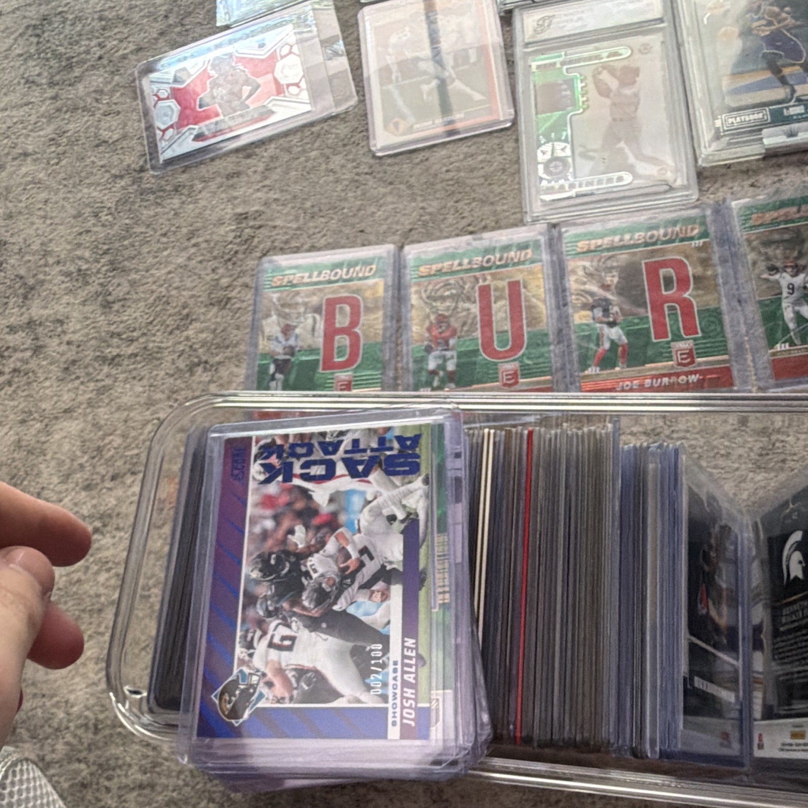 Bulk Sports Cards Over 1000 Cards (Baseball, Basketball, Football)