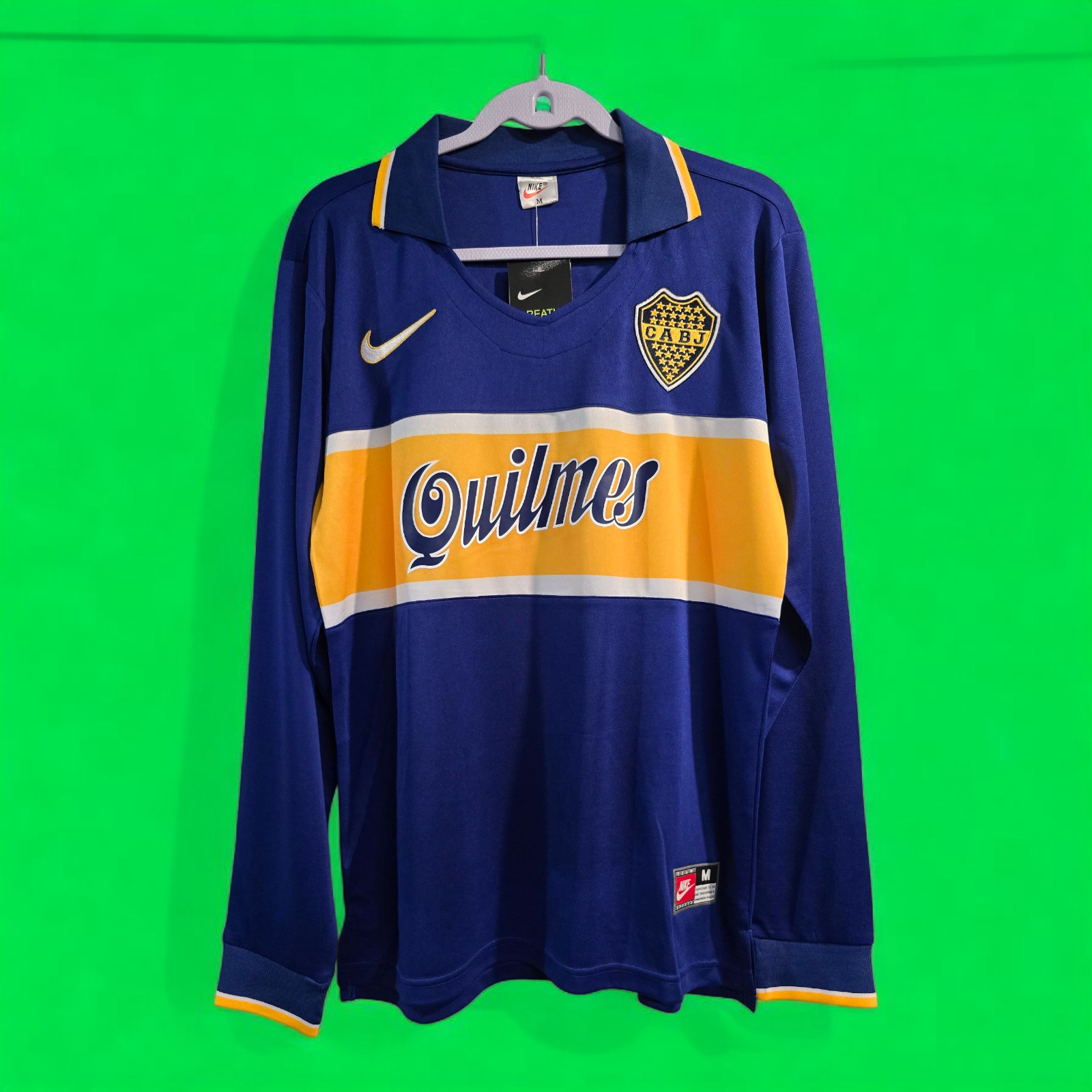 BOCA Jr. HOME 96/97 – Blue – MARADONA # 10 – 2XL (Run Small) – Jersey Retro
