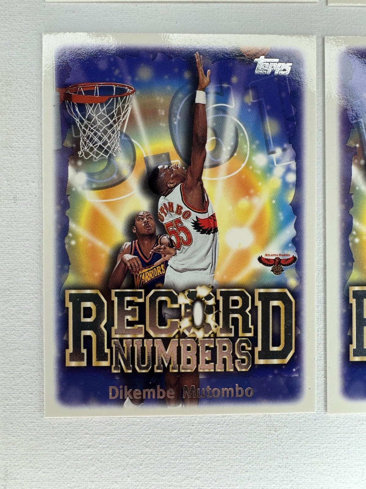 1999-00 Topps NBA Record Numbers Inserts Complete Set (RN1-10) Kobe, Iverson 🔥