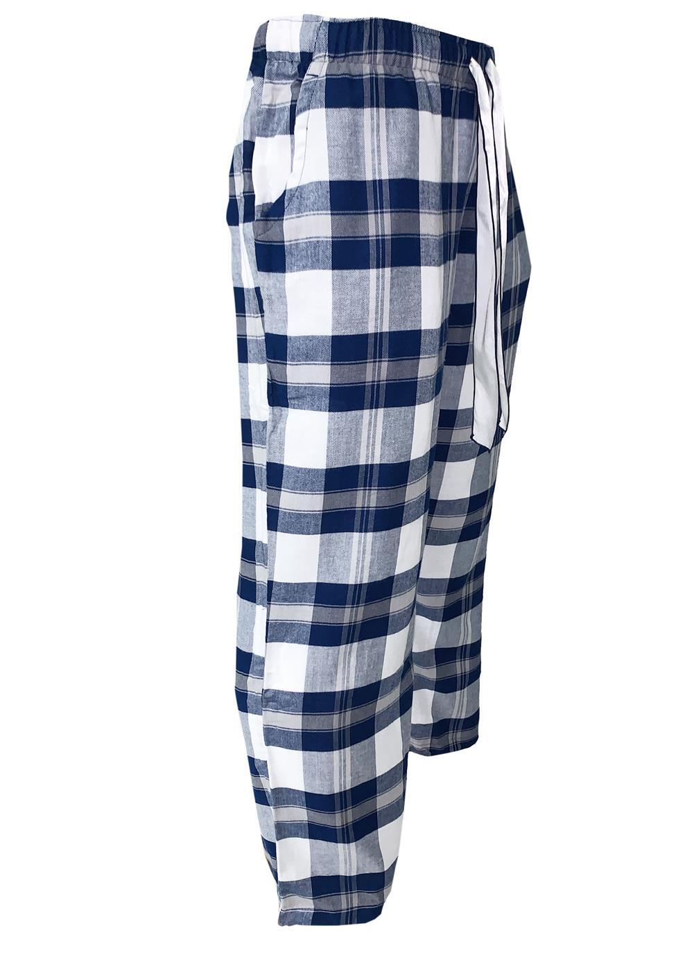 Washington Wizards Women’s Flannel Pajamas Plaid PJ Bottoms