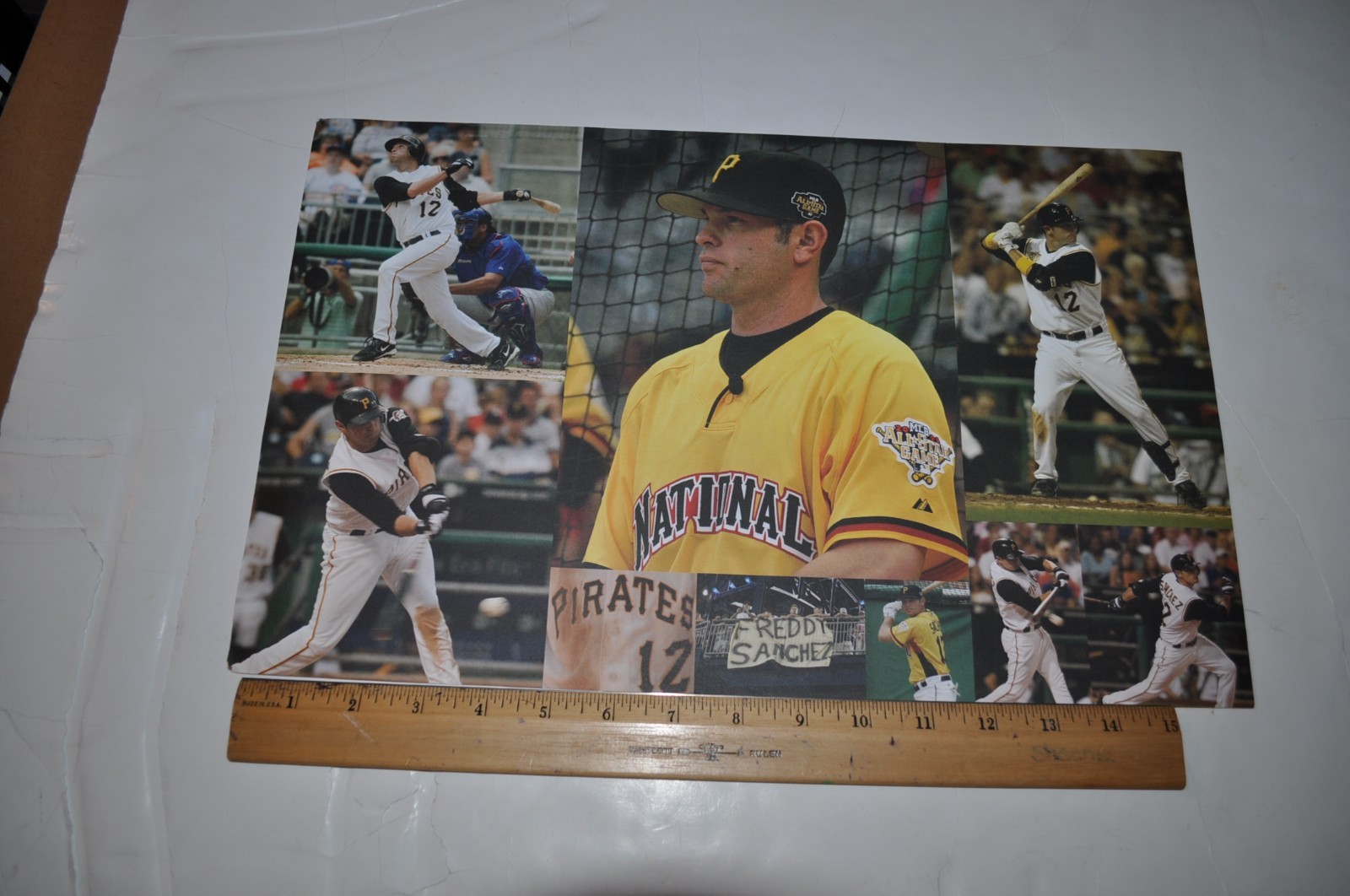 Go Freddy Go Freddy Sanchez Pittsburgh Pirates 10.5 x 16.5in poster