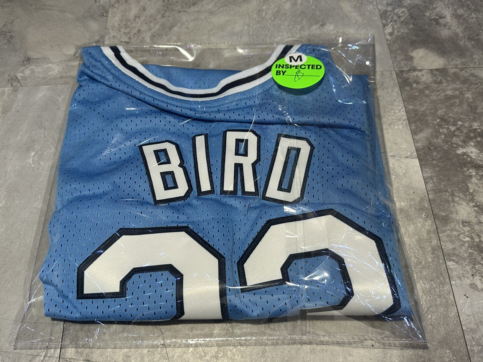 NWOT Indiana State Sycamores NCAA Larry Bird Basketball Jersey Size Medium M #33