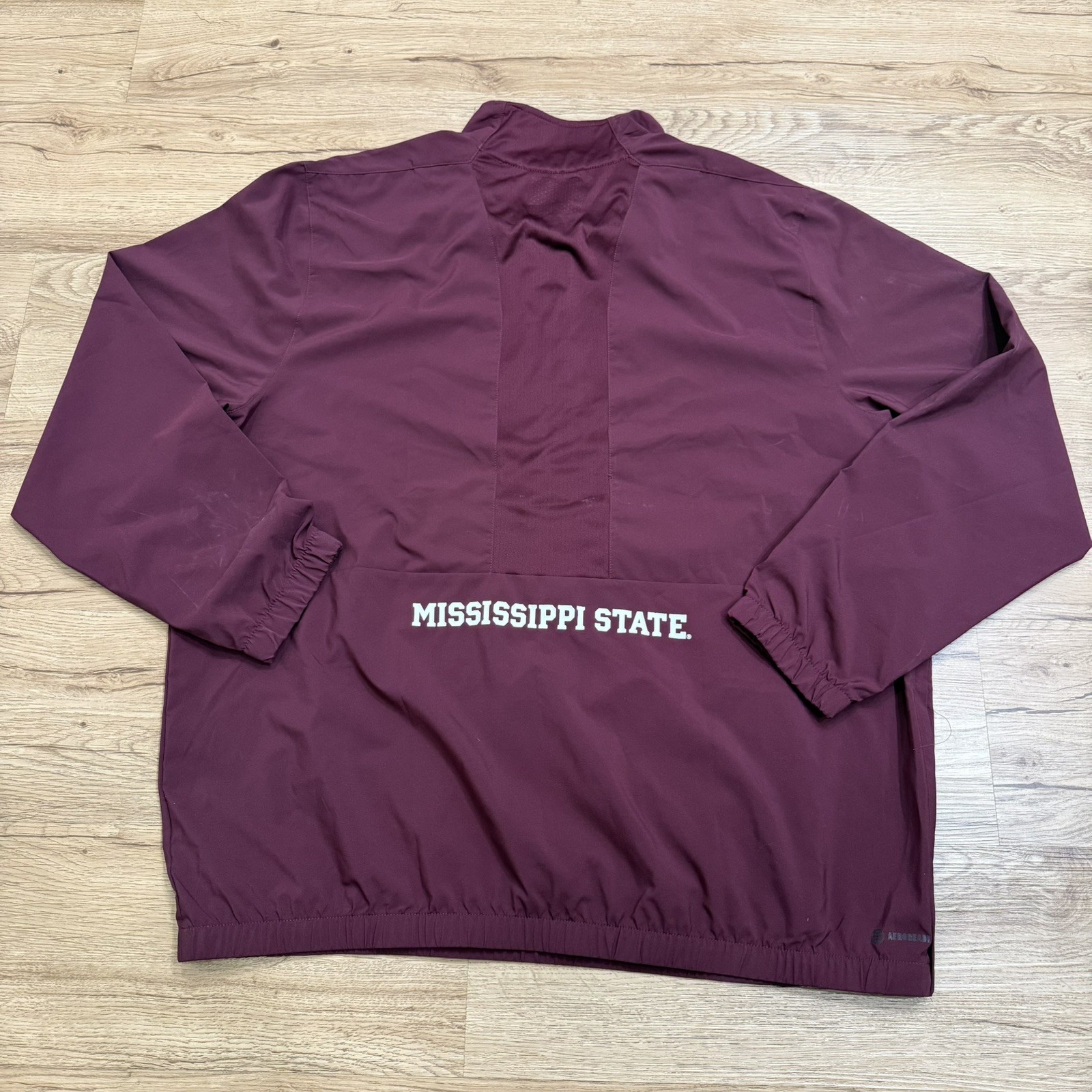 Mississippi State Bulldogs adidas Pullover Men’s Maroon 1/2 Zip Size XL