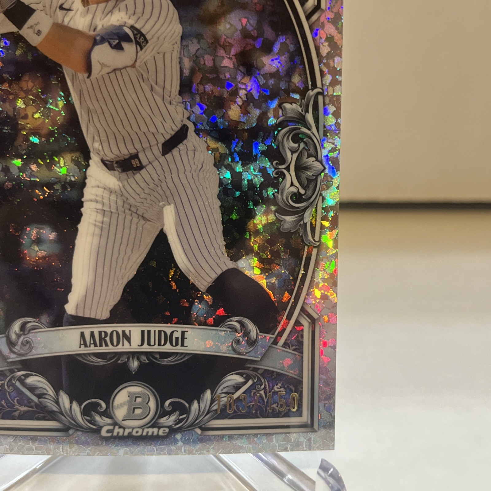 2026 Bowman Chrome Aaron Judge Bowman Sterling #BST-4 YANKEES /150 Mini Diamond