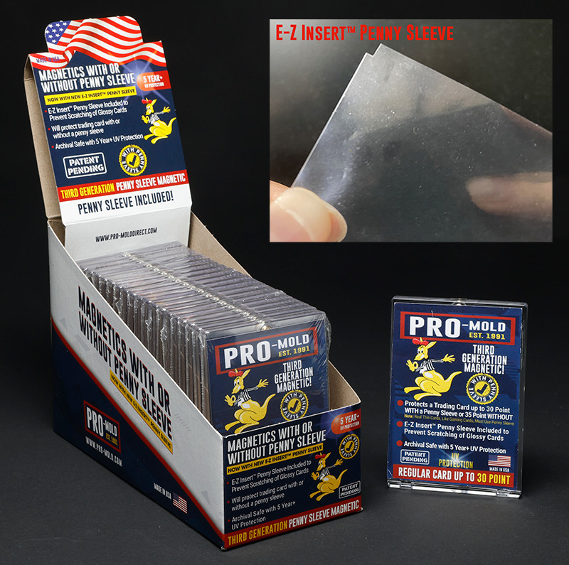 25x Pro Mold MH55SAB 3rd Gen w/ Sleeve 55pt Magnetic Card Holder One Touch