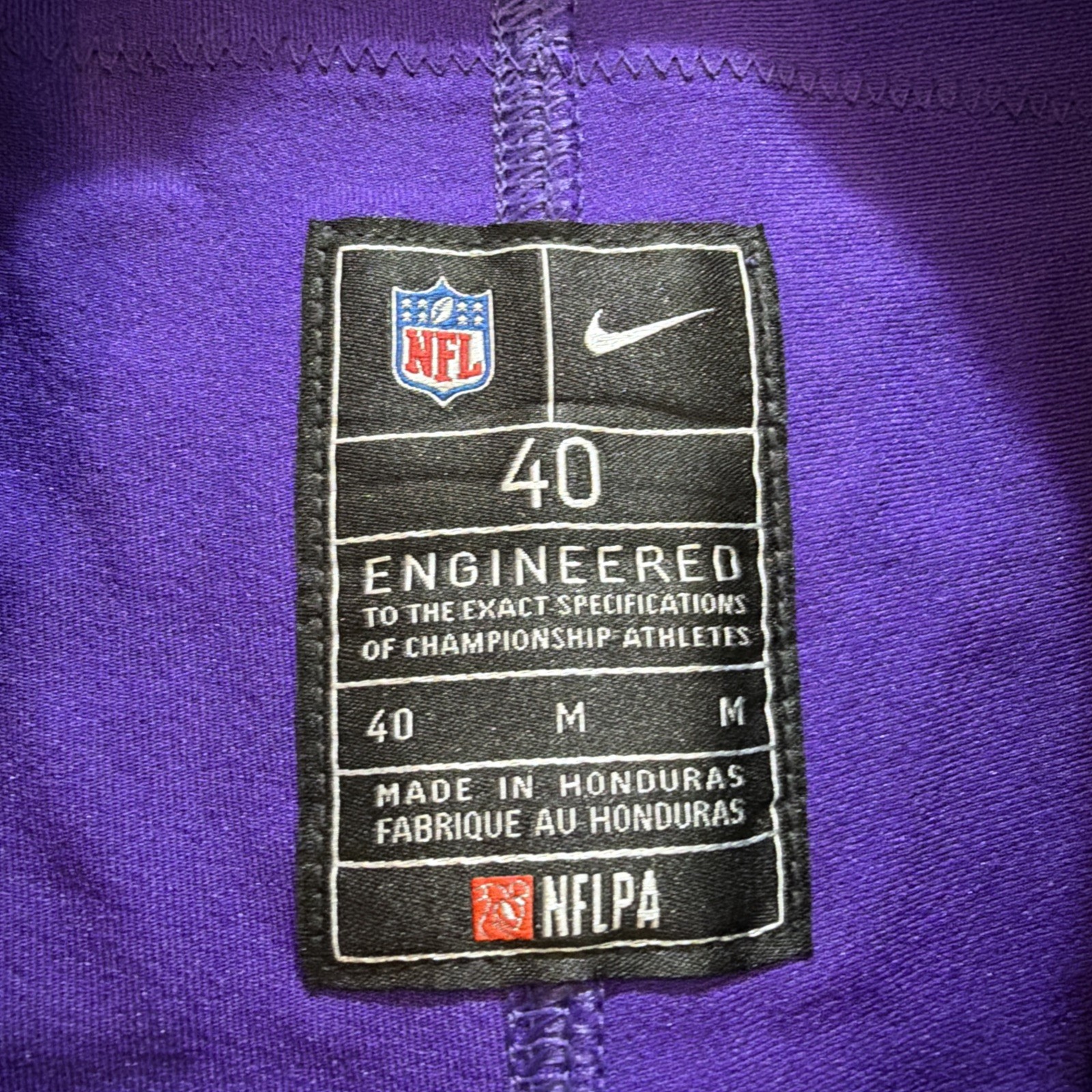 Minnesota Vikings Jersey Men’s 44 Vapor Elite Purple #44 Garrett