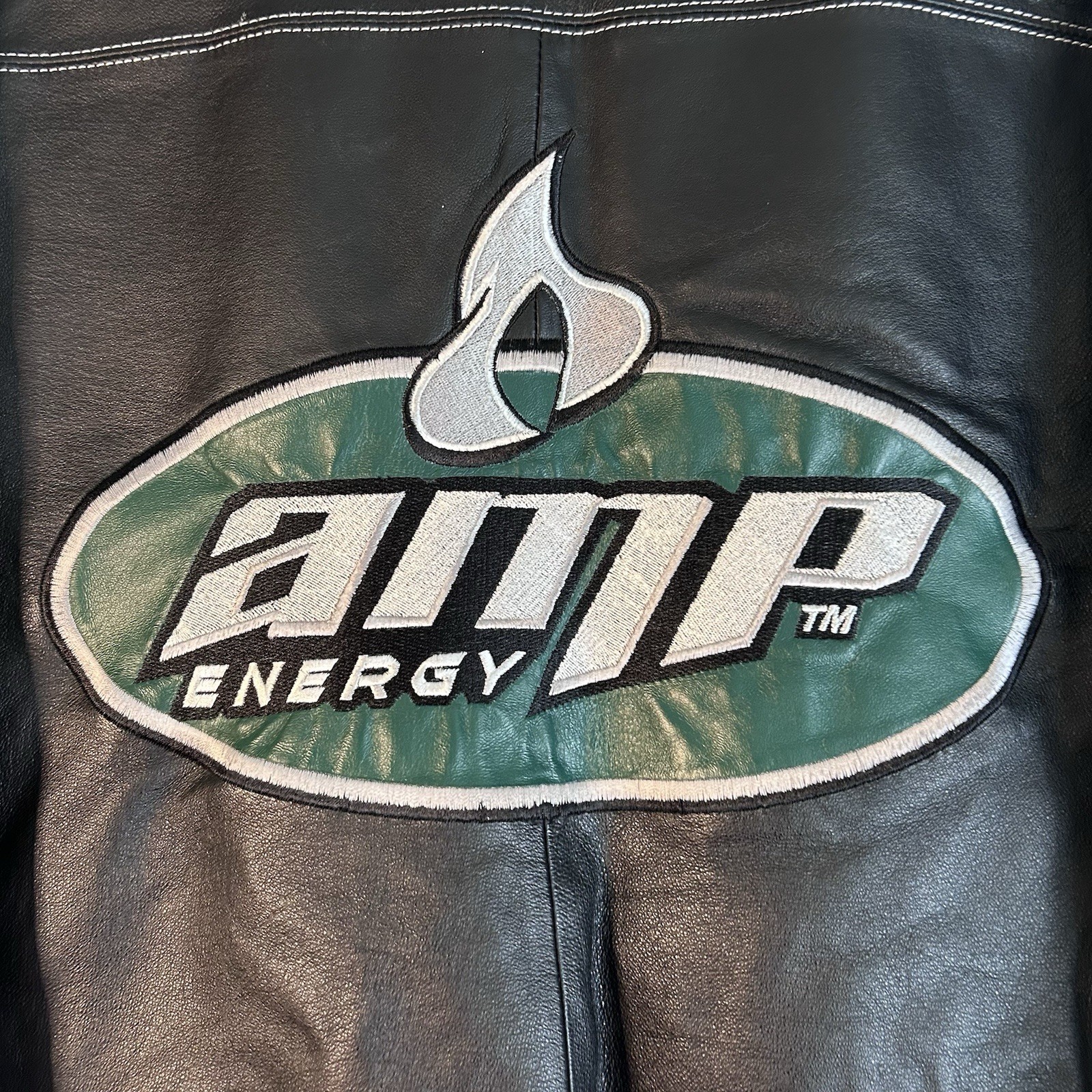 Wilsons Leather NASCAR Dale Earnhardt Jr. #88 Jacket Black/Green-Medium