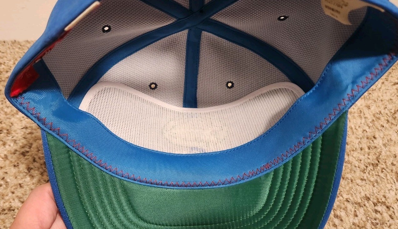 VTG Saitama Seibu Lions Japan Baseball Cross Cap Adjustable Hat LL NPB Blue
