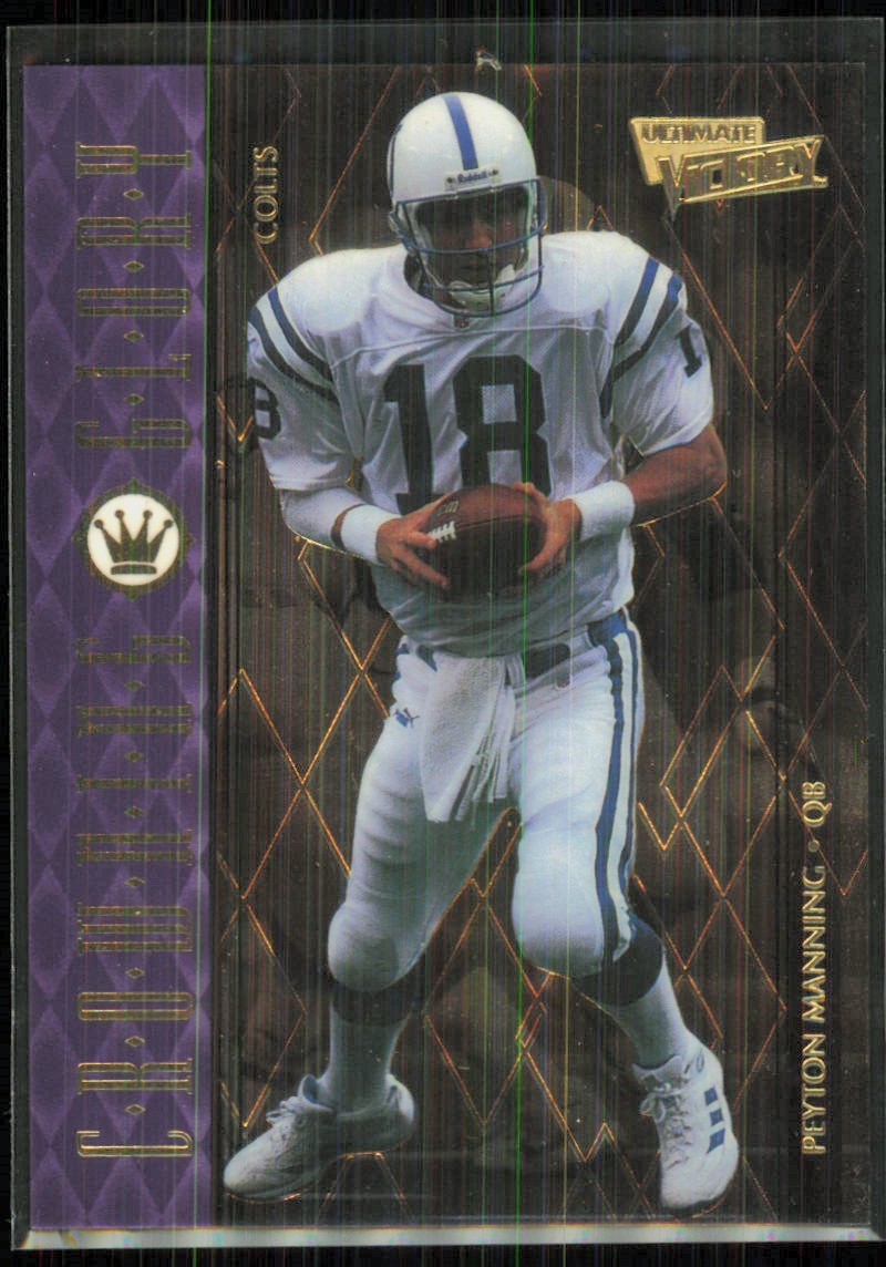 2000 Upper Deck Ultimate Victory Crowning Glory Peyton Manning Colts #CG1