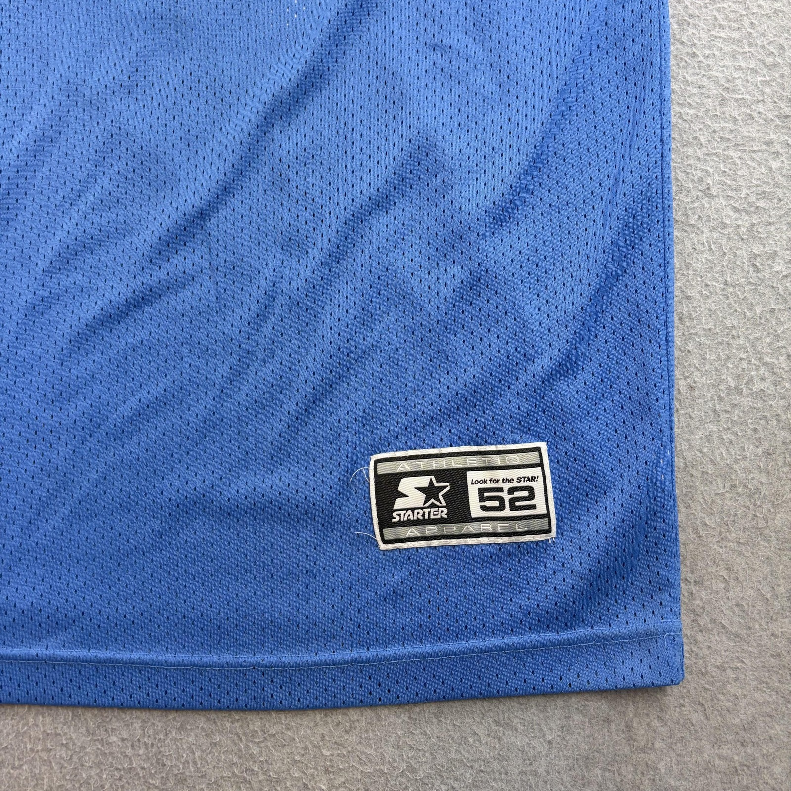 Vintage Tennessee Oilers Football Jersey Mens XL Blue NFL Thigpen 82 Starter 90s