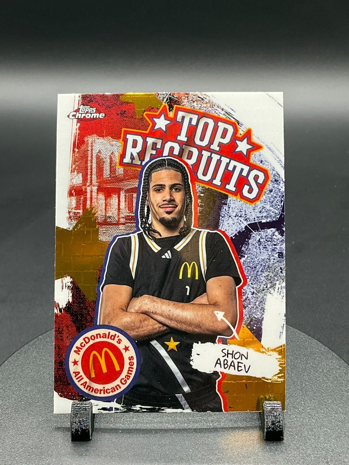 2025 Topps Chrome McDonald’s Top Recruits INSERT #TP-1 Shon Abaev, East