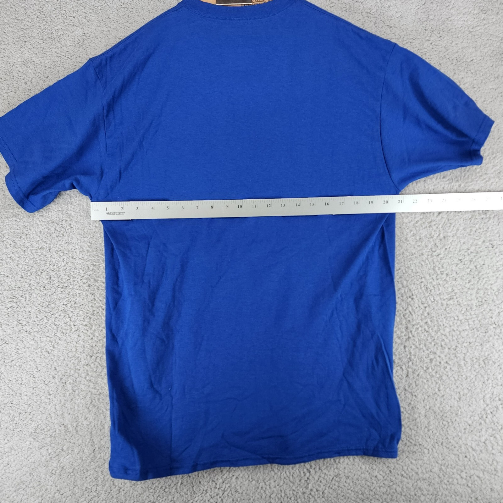 2016 Chicago Cubs Shirt Adult Large Blue World Series Champions Short Sleeve