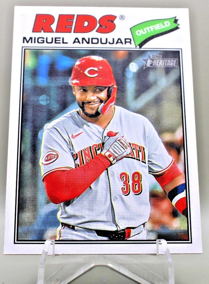 2026 Topps Heritage – Miguel Andujar #259 Reds