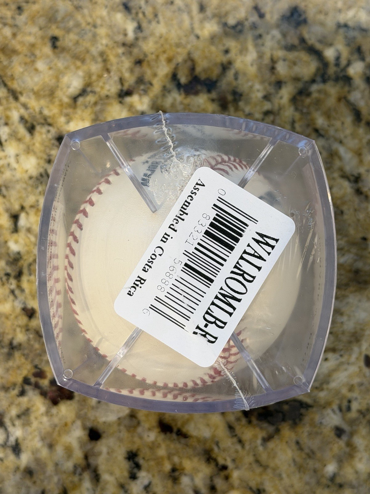 Rawlings Official Major League Baseball Sealed Cube Baseball Robert Manfred MLB