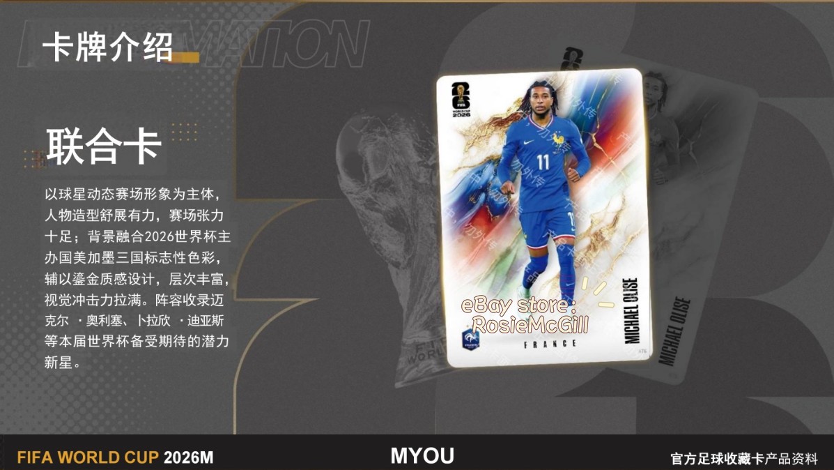 Panini x Kayou 2026 FIFA World Cup Trading Card Sealed Box 4 Cards/10 Packs/Box