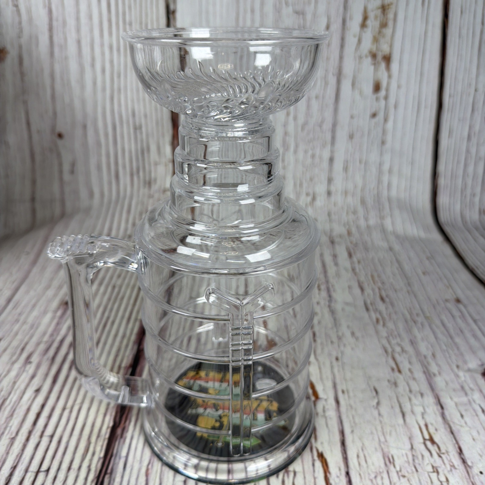 Rare! The Hockey Cup Stanley Cup NHL Plastic Beer Mug Stein 25 oz