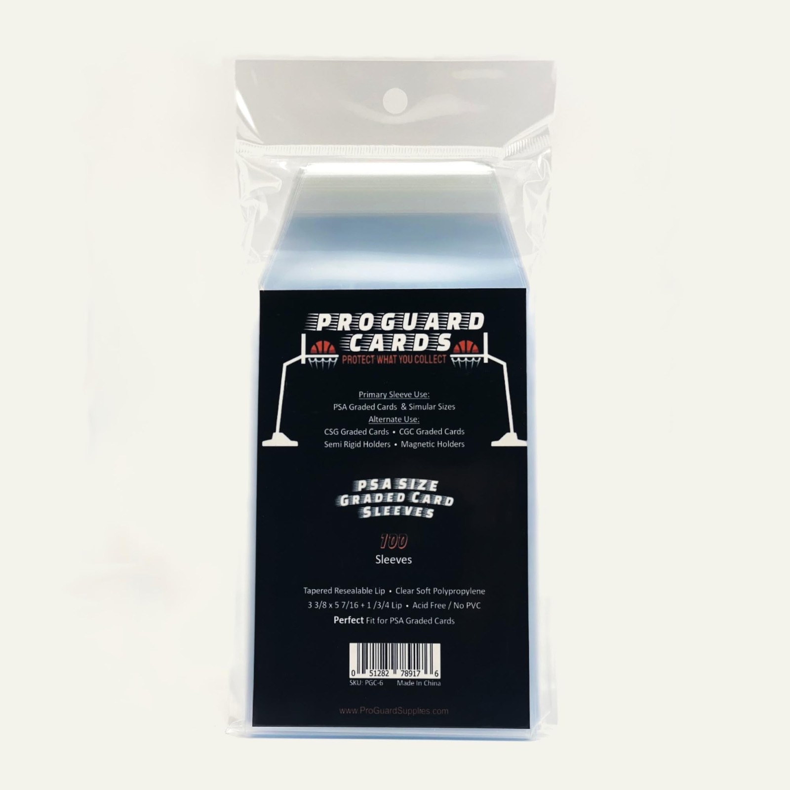 100 PSA Perfect Fit Sleeves Graded Card Sleeves for PSA Slabs & More 1