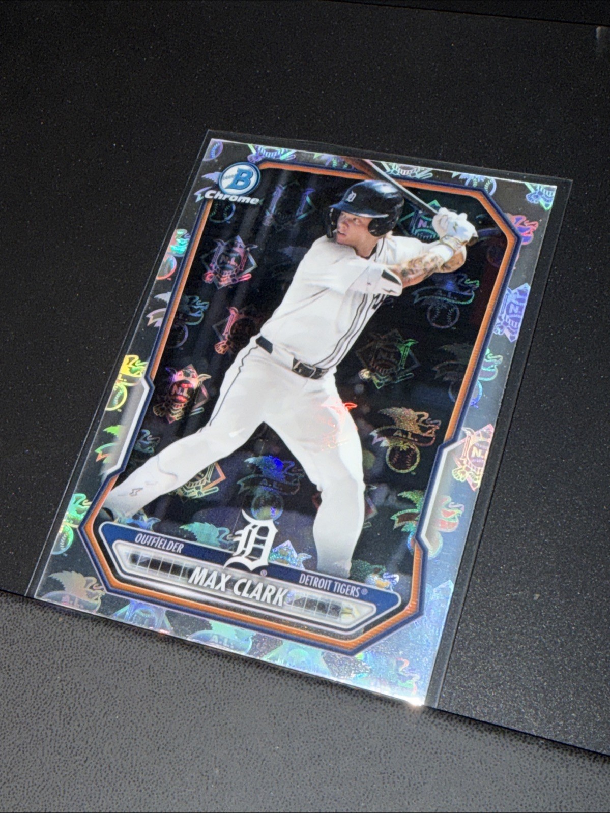 2026 Bowman Chrome Max Clark #BCP-2 Bowmanfractor Logo