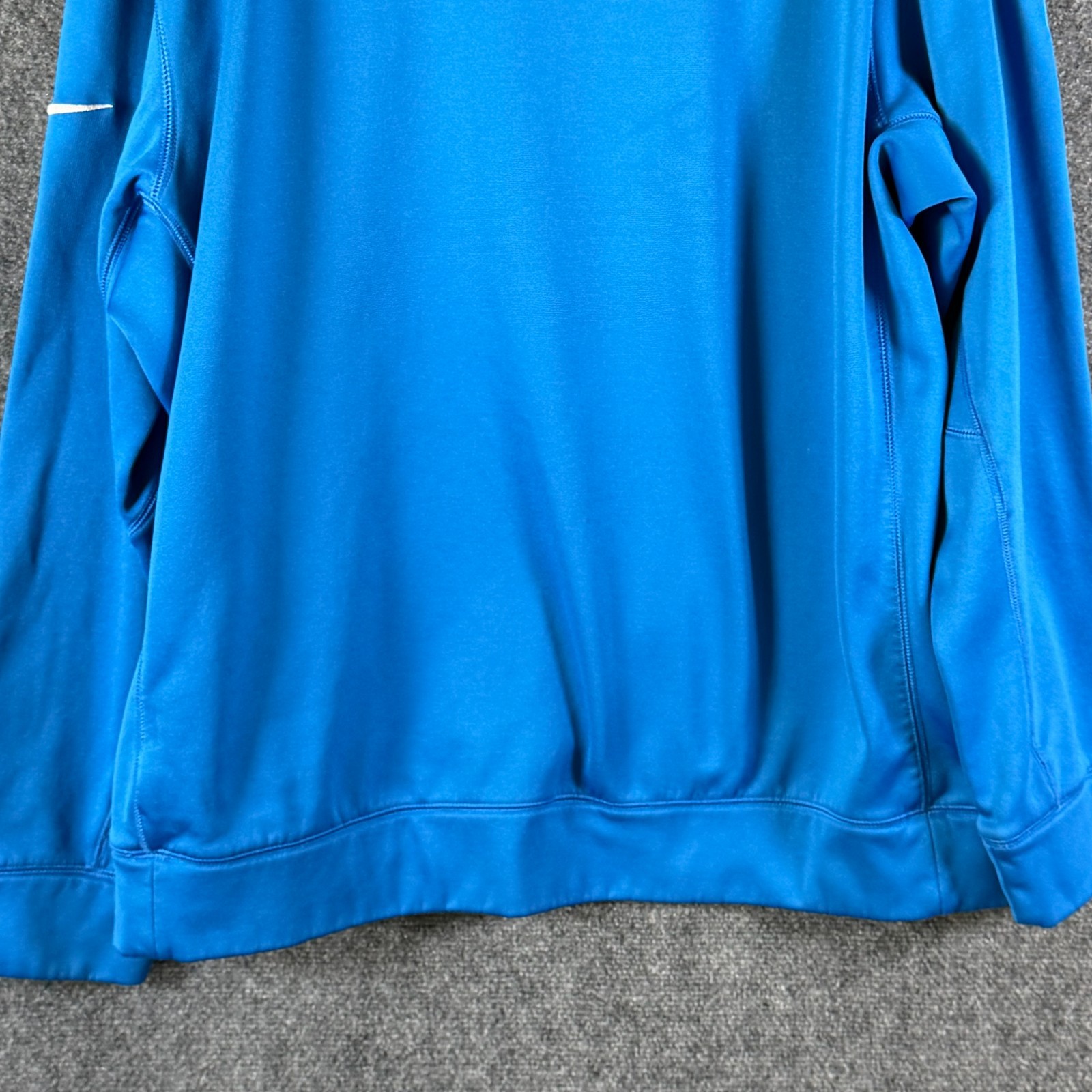Detroit Lions Nike Therma-Fit NFL On Field LS Hooded Sweatshirt Blue Men’s XL