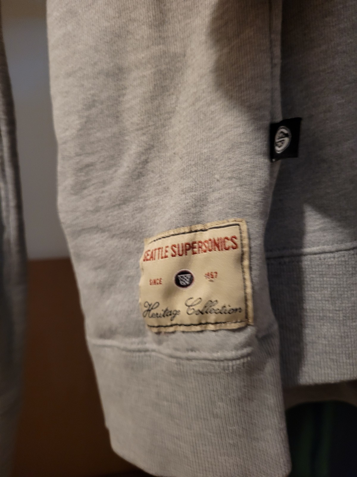 RARE Vintage Seattle SuperSonics ’67 HERITAGE COLLECTION Unique Full Zip Jacket