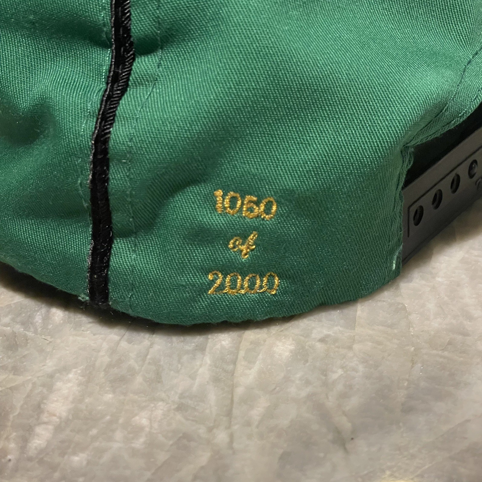 Vintage Boston Celtics The Game Limited Edition SnapBack Hat 1060/2000