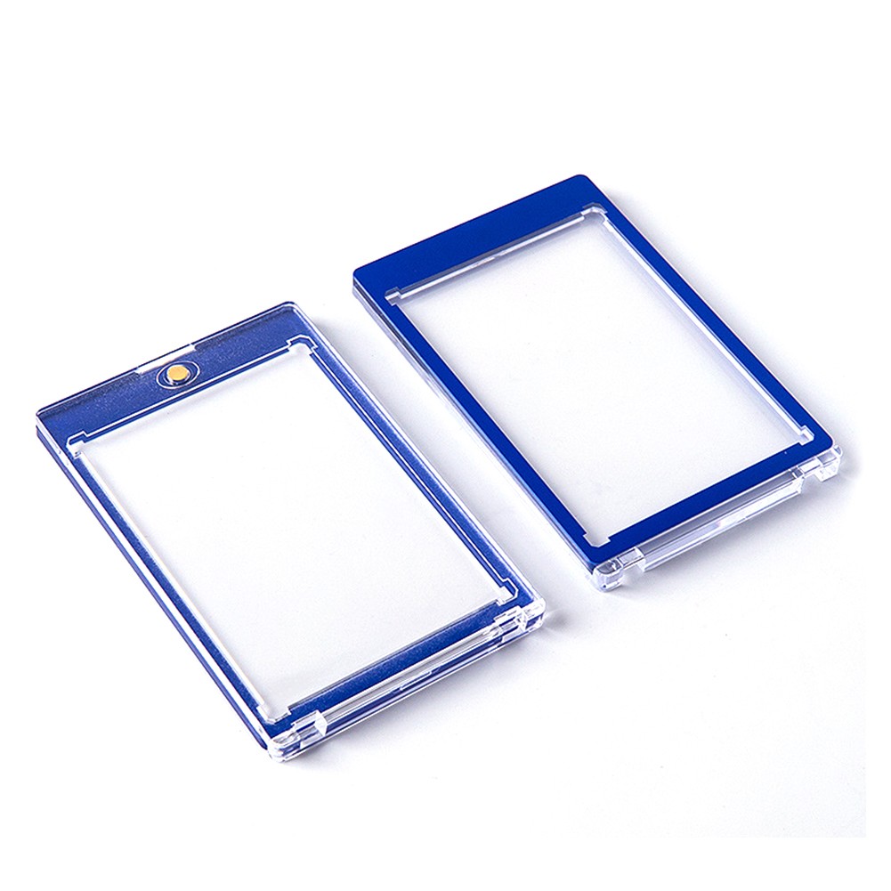 35PT Colorful Magnetic Sports Card Holders UV Protection Hard Case 5/10 Pack