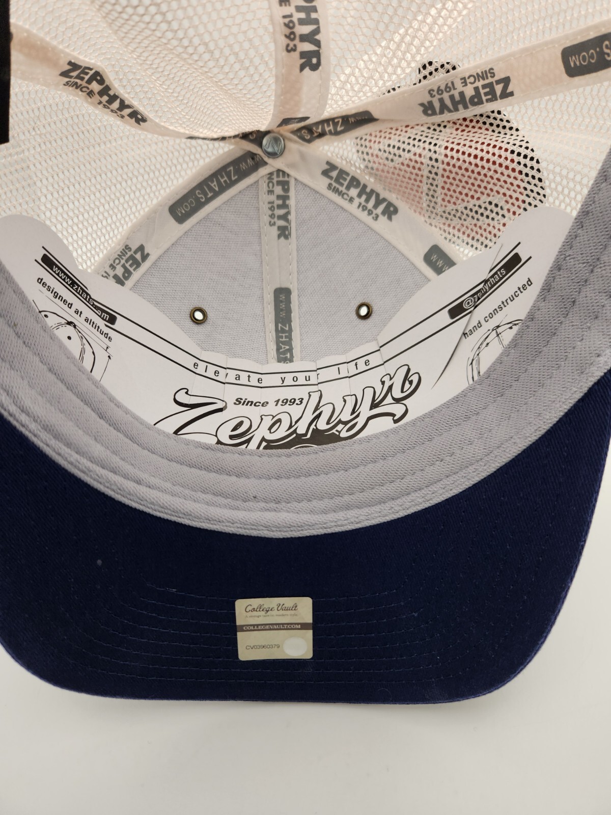 Fresno State University Bulldogs Trucker Hat Super Soft Beige Mesh Cap