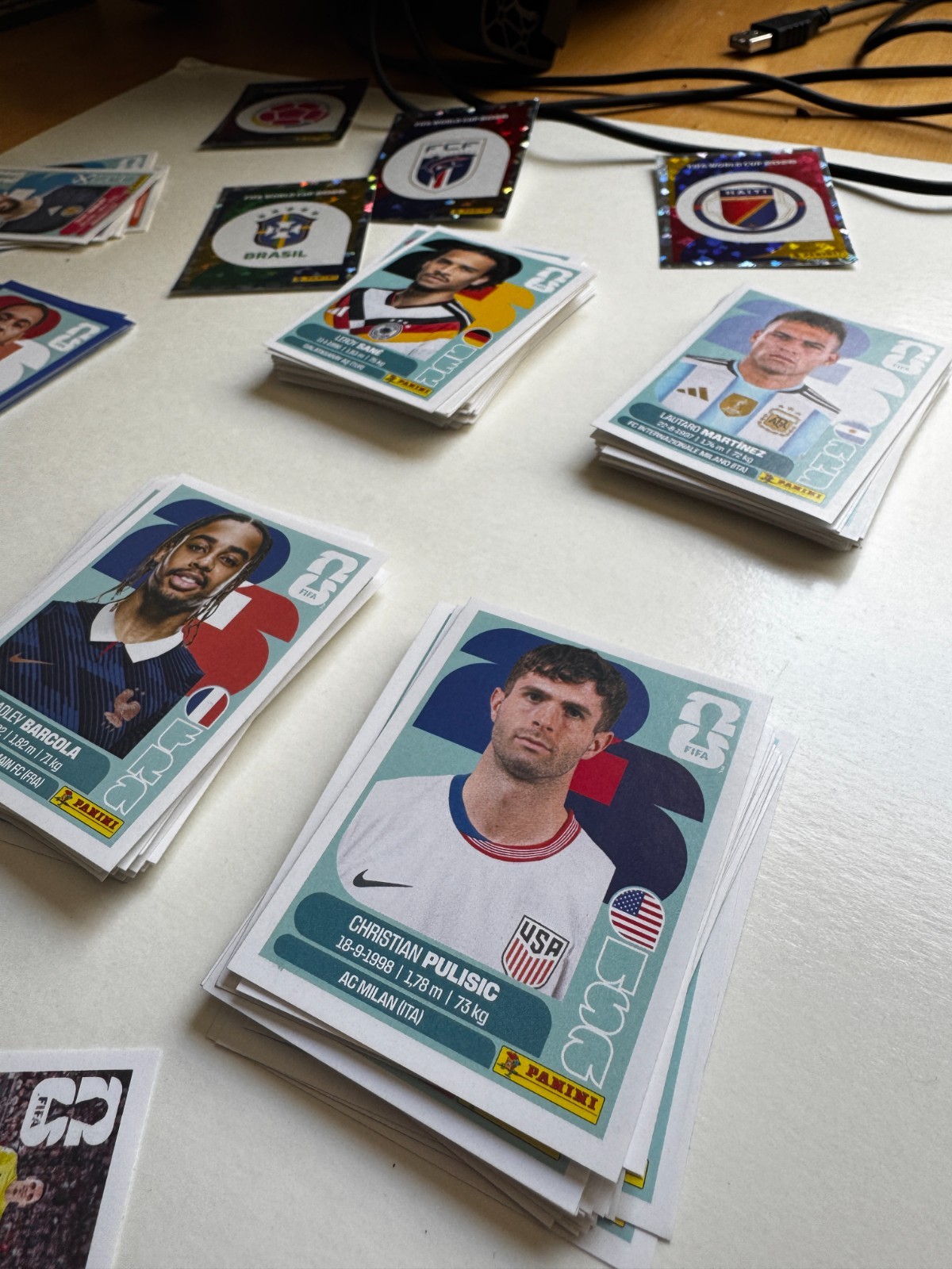 Panini FIFA World Cup 2026 Official Sticker Lot 50 Different No Duplicates