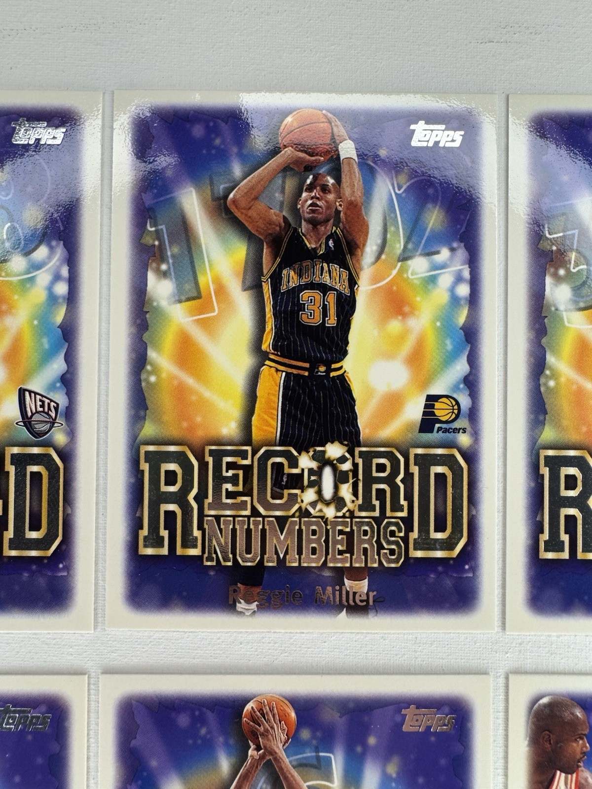 1999-00 Topps NBA Record Numbers Inserts Complete Set (RN1-10) Kobe, Iverson 🔥