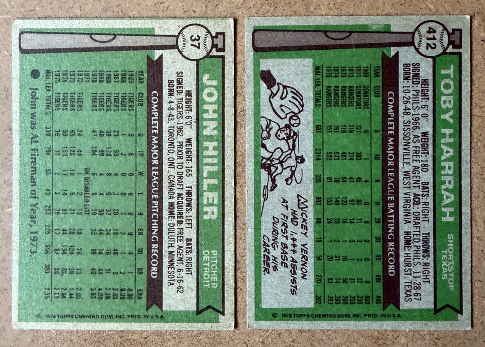1958-1976 BASEBALL LOT (19 CARDS): HALL OF FAMERS AND STARS ONLY!