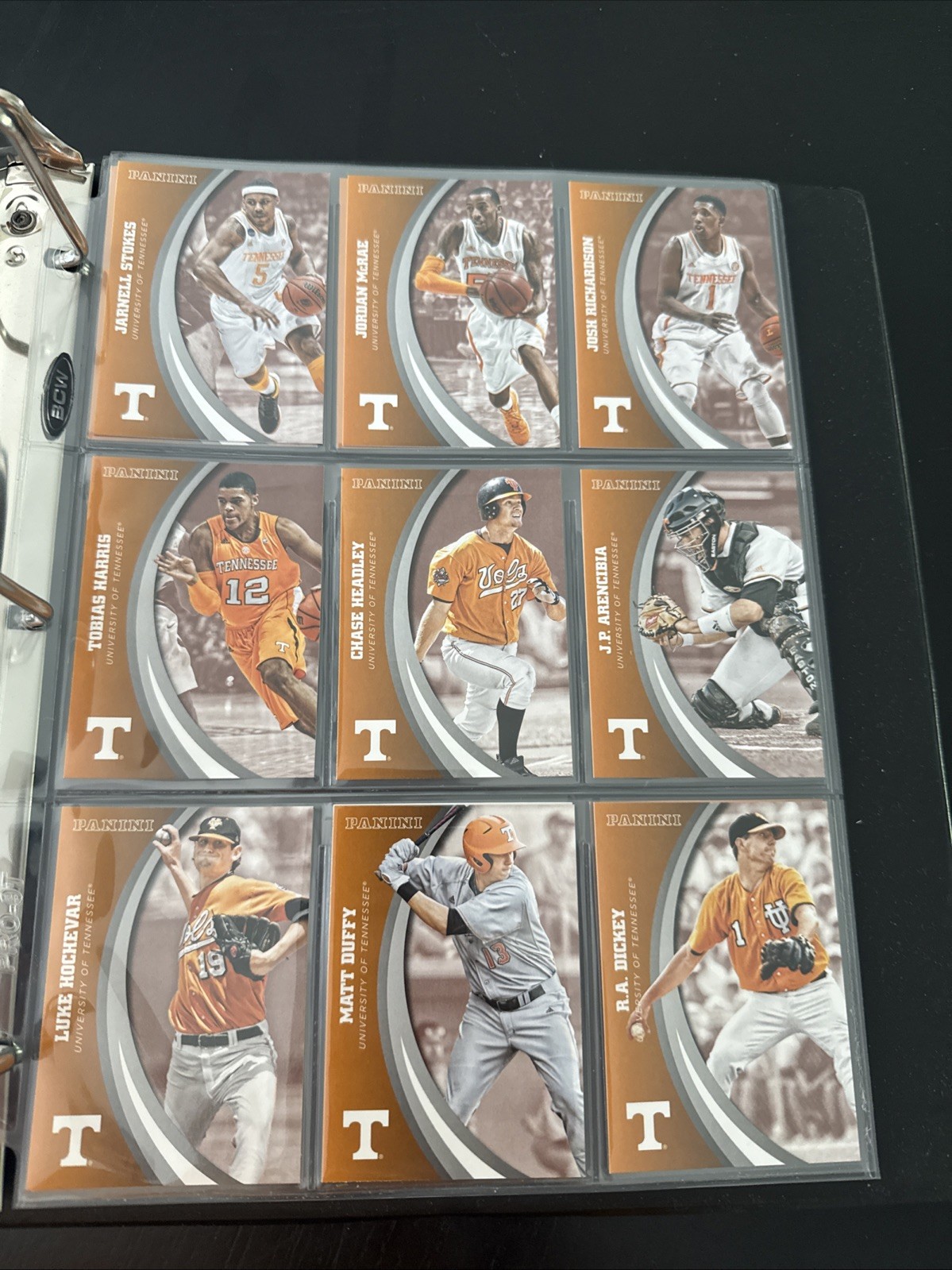 2015 Panini Tennessee Volunteers Vols Trading Card Pick Football Basketball