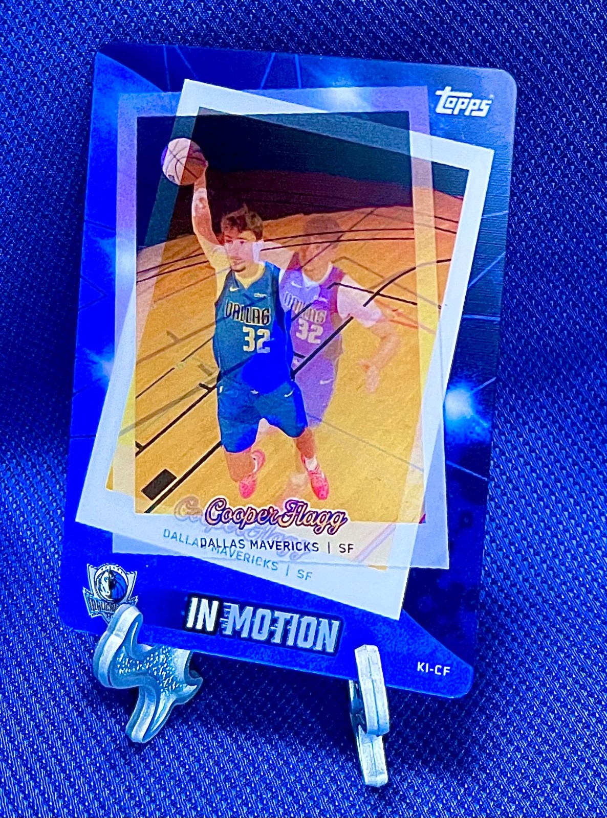 COOPER FLAGG 2025 Topps Attax 3D IN MOTION LENTICULAR #KICF RC RARE 1:10 DALLAS