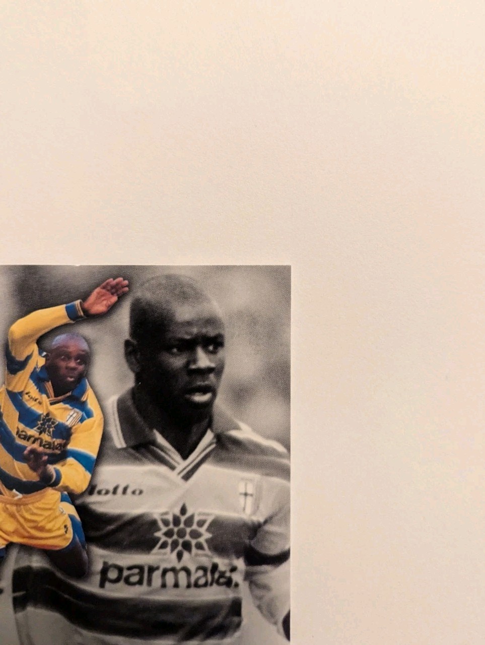 Lilian Thuram 1998-99 DS France Foot 99 #285 Gold Super ⭐ Not Panini Rare