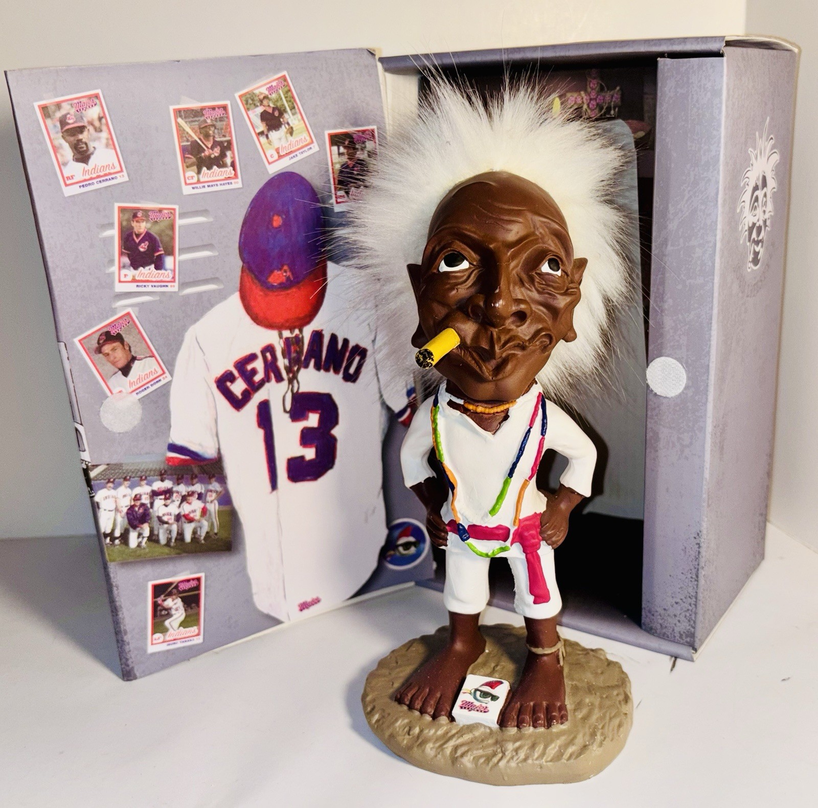 Jobu Major League Pedro Cerrano 10 inch Doll Figure