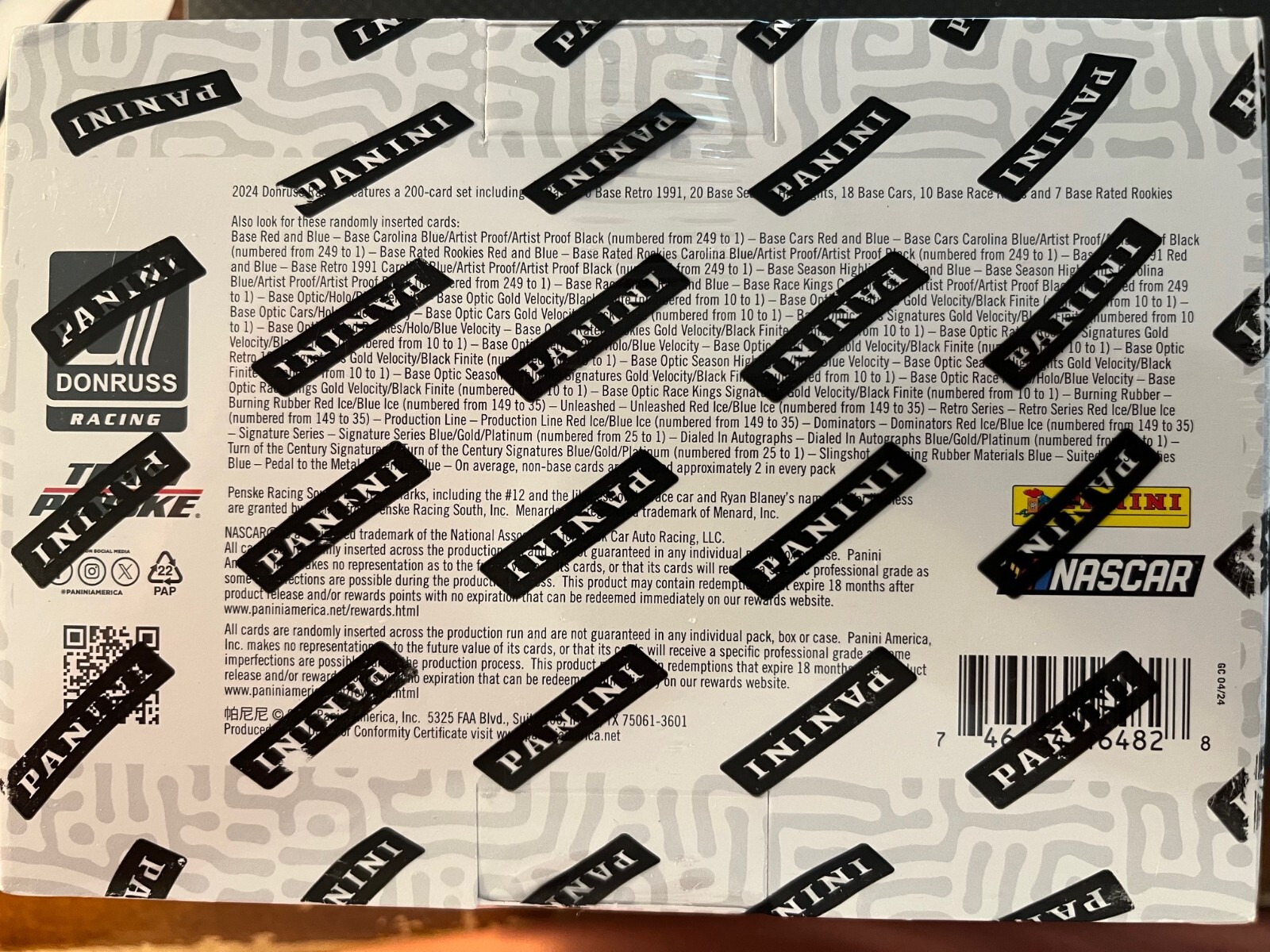 2024 Panini Donruss Nascar Racing Mega Box 2 Autos/Mem-*Dale Earnhardt Jr Auto?