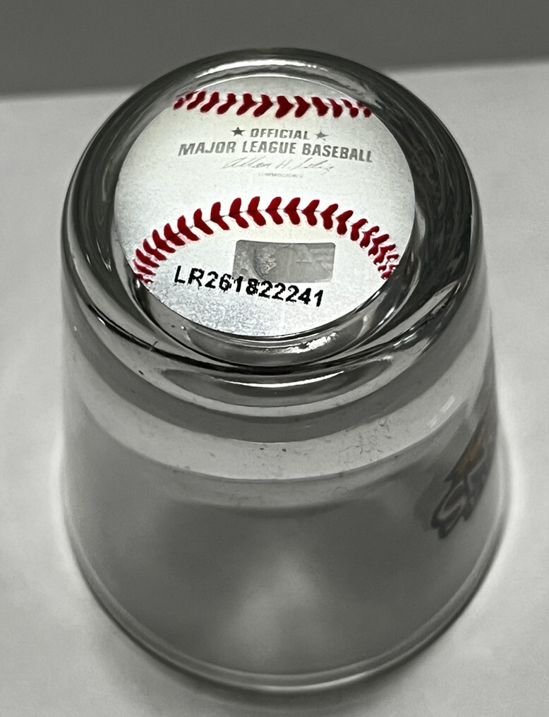 TEXAS RANGERS 2010 AL CHAMPS Champions Shot GLASS New Unused
