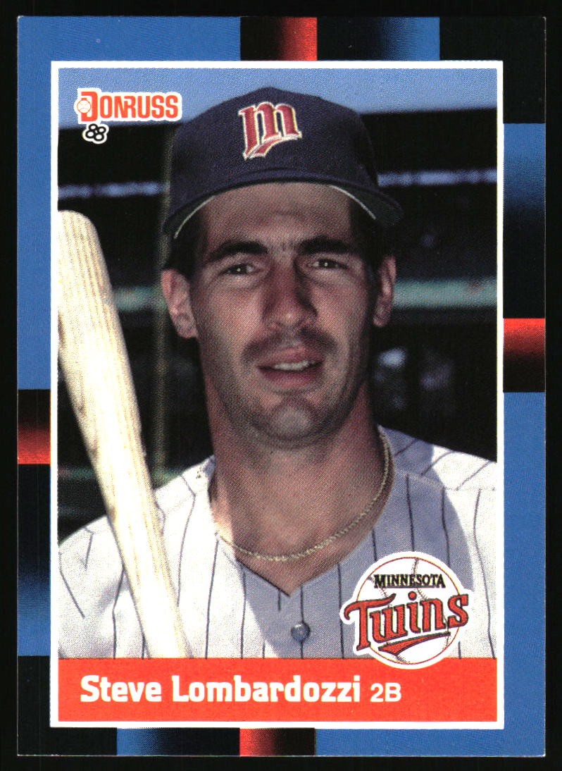 1988 Donruss Steve Lombardozzi #196 Minnesota Twins