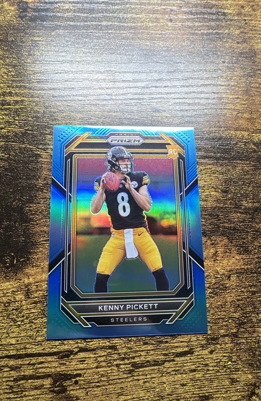 2022 Panini Prizm – Rookies Kenny Pickett #301 Light Blue Prizm (RC)