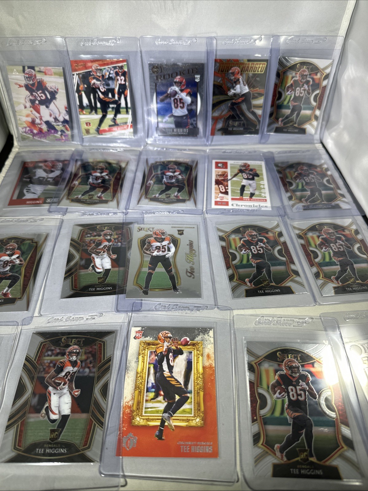 37x Tee Higgins 2020 Rookie Lot – Bengals Select Chronicles Legacy 260 60 🔥🔥🔥