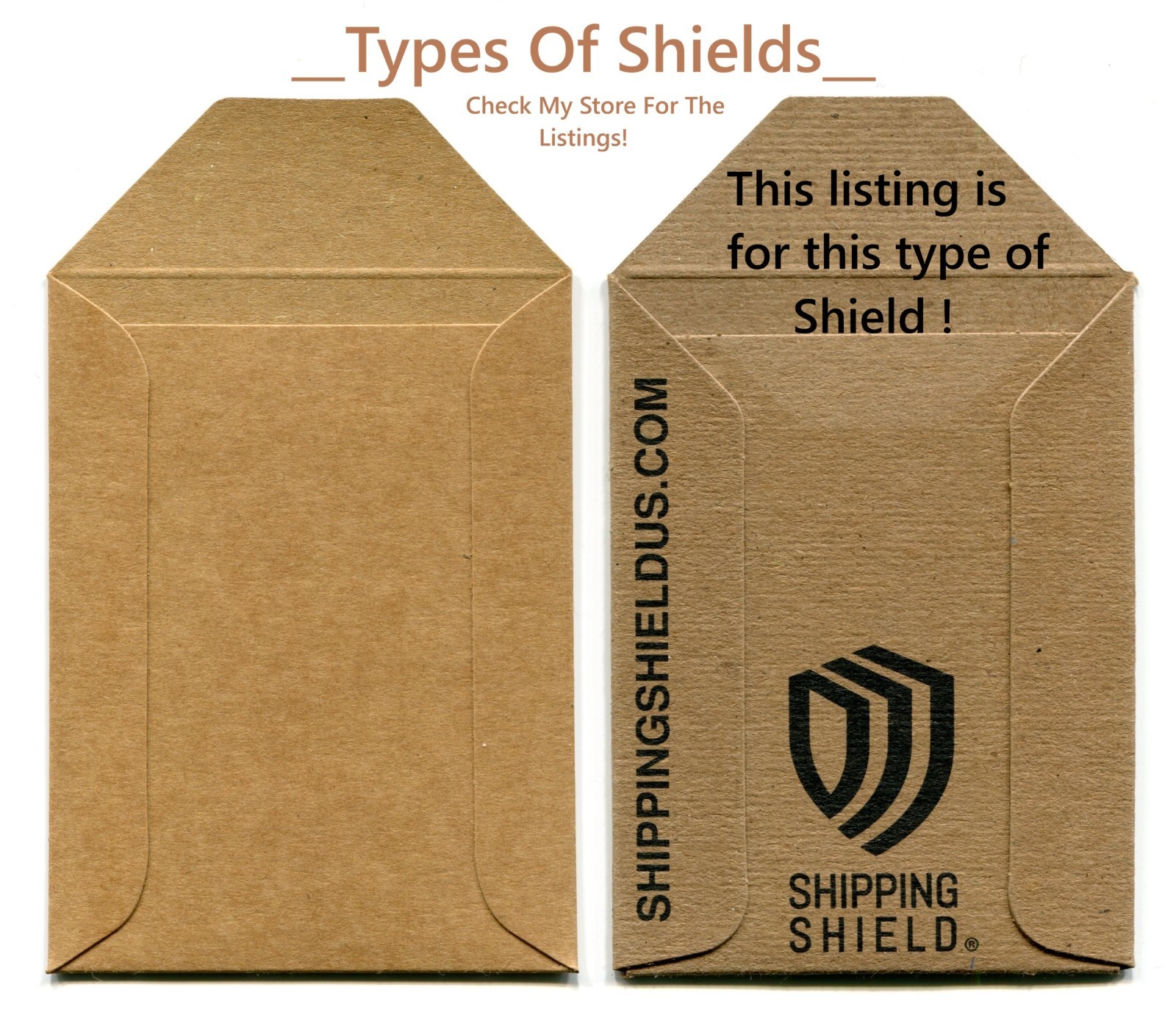 Shipping Shield Sports Trading Card Shipping Protector Coins Jewelry Top loader