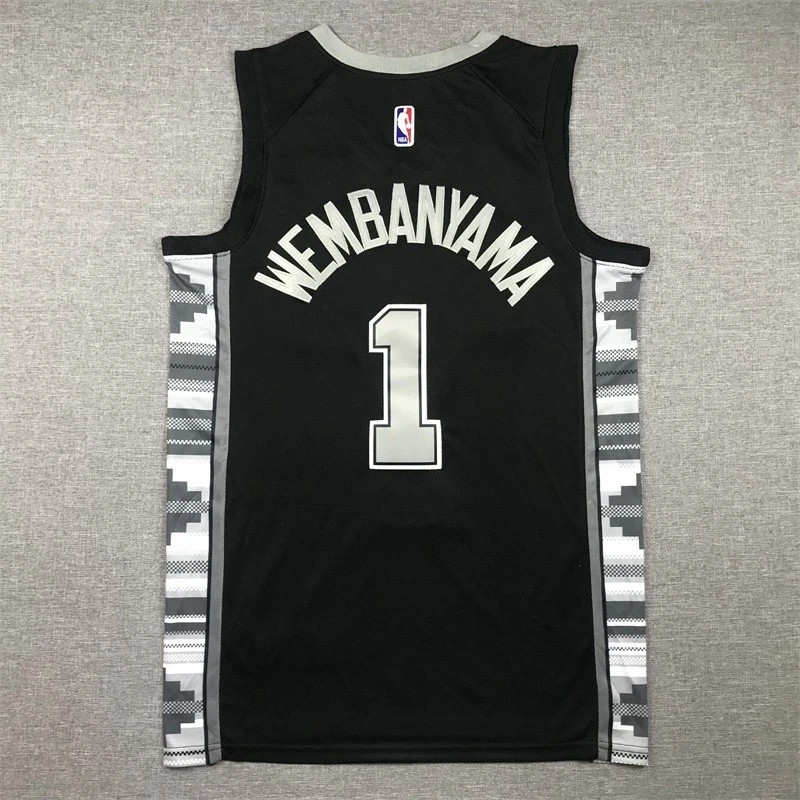 Free Tax New 2026 #1 Wembanyama Men’s Stitched Jersey 9 Colors
