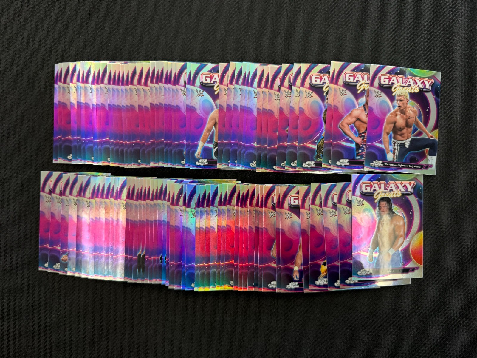 2026 Topps Chrome Cosmic WWE Galaxy Greats #GG1-GG40 Insert Pick Your Card PYC