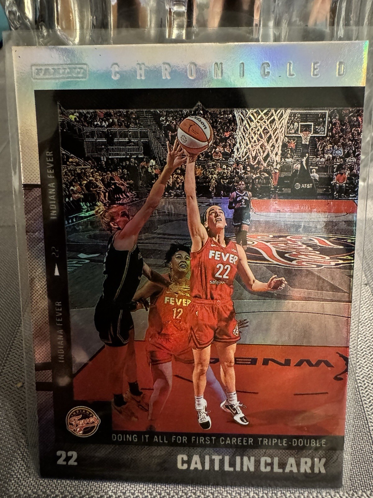 Caitlin Clark Indiana Fever Iowa Hawkeyes Panini Donruss Rookie Trading lot / 7