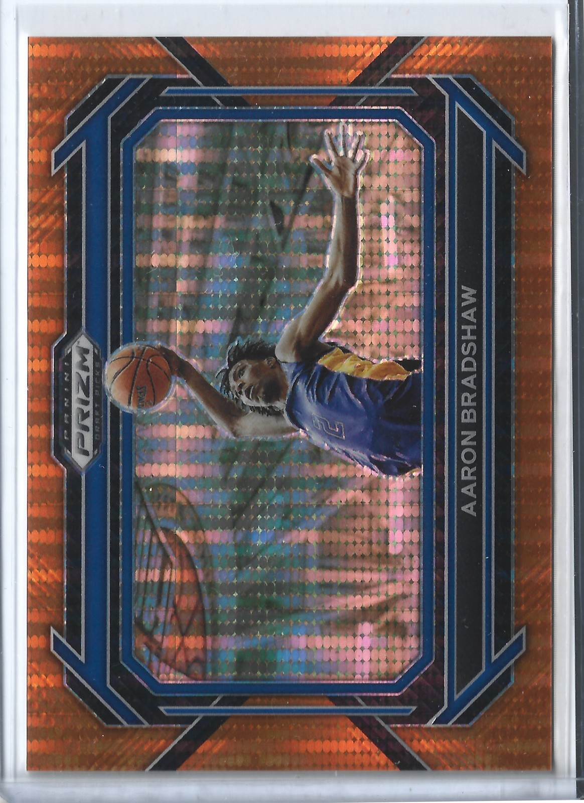 2023 Prizm Draft Picks Orange Pulsar #15 Aaron Bradshaw Wildcats /49