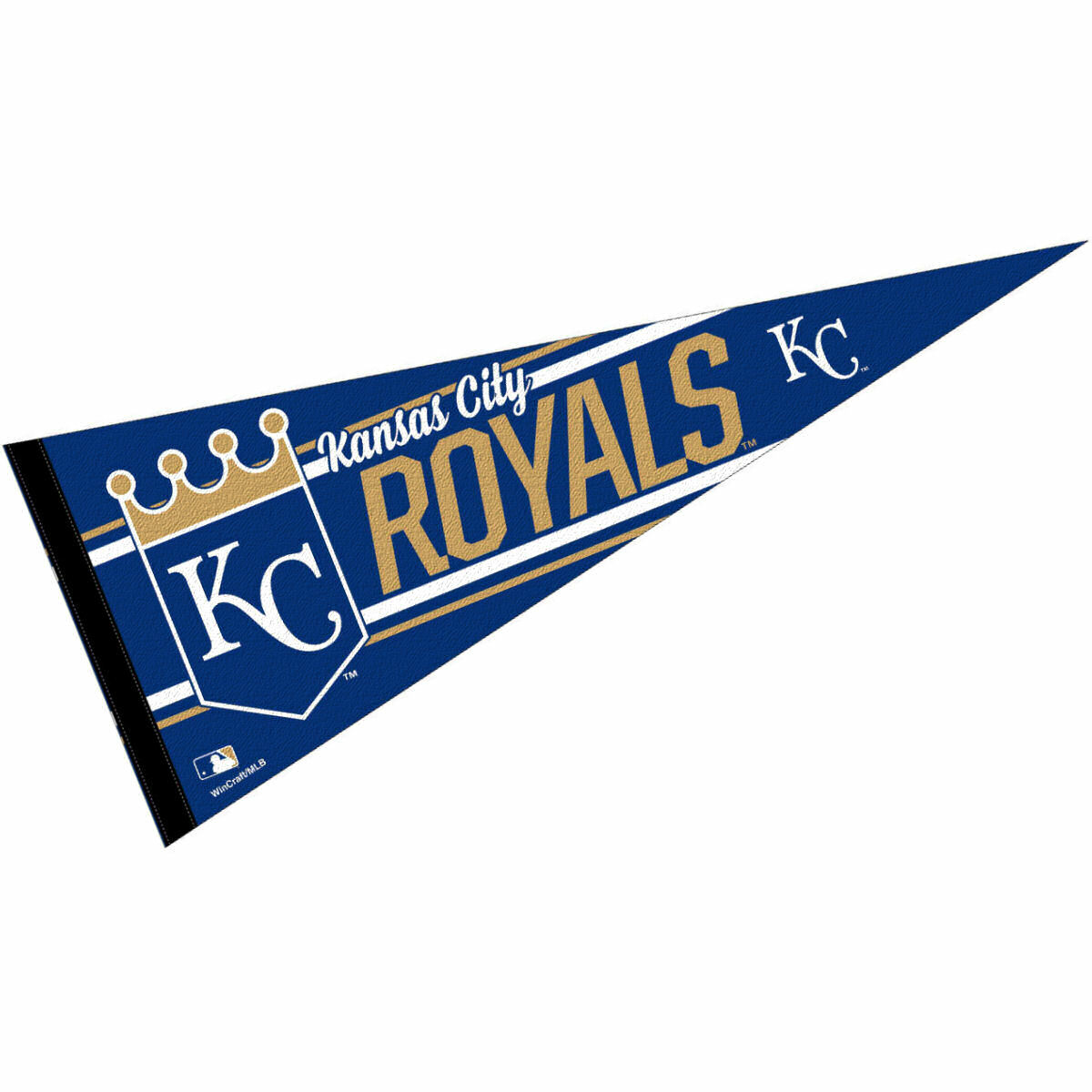 KC Royals MLB 12 in X 30 in Pennant