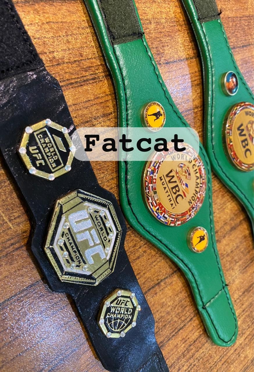 MIni UFC ,WBC ,WBC Muaythai Hand band Boxing Belt (Set OF 3) Size (3 * 10.5)inch