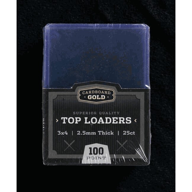 25 Ultra CBG 2.5mm 100pt Pro Top Loaders Toploaders Topload Thick Jersey Cards