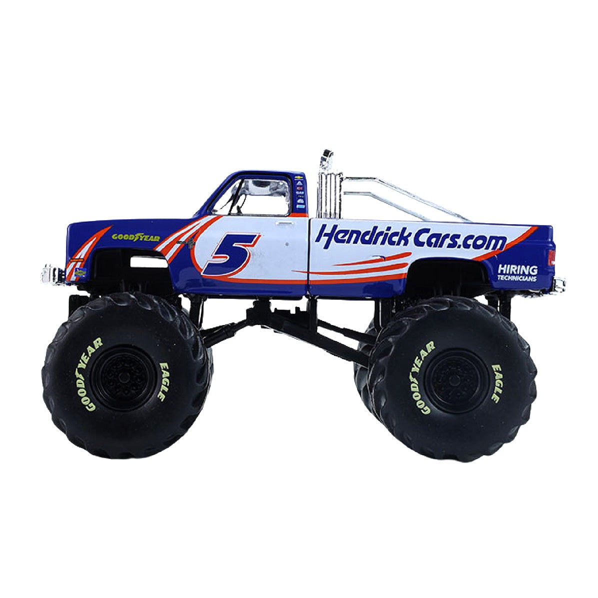 Kyle Larson HendrickCars 1:64 1981 Chevrolet K20 Monster Truck Diecast