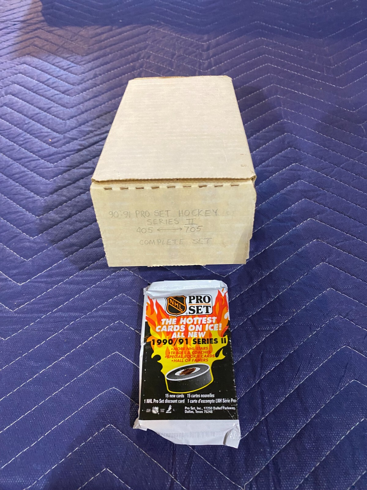 1990-91 Pro-Set Hockey Complete Set 1-705